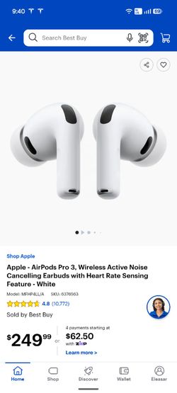 LIKE NEW Airpods Pro 3