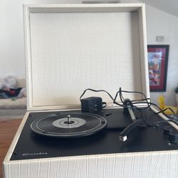 Record Player And Table 