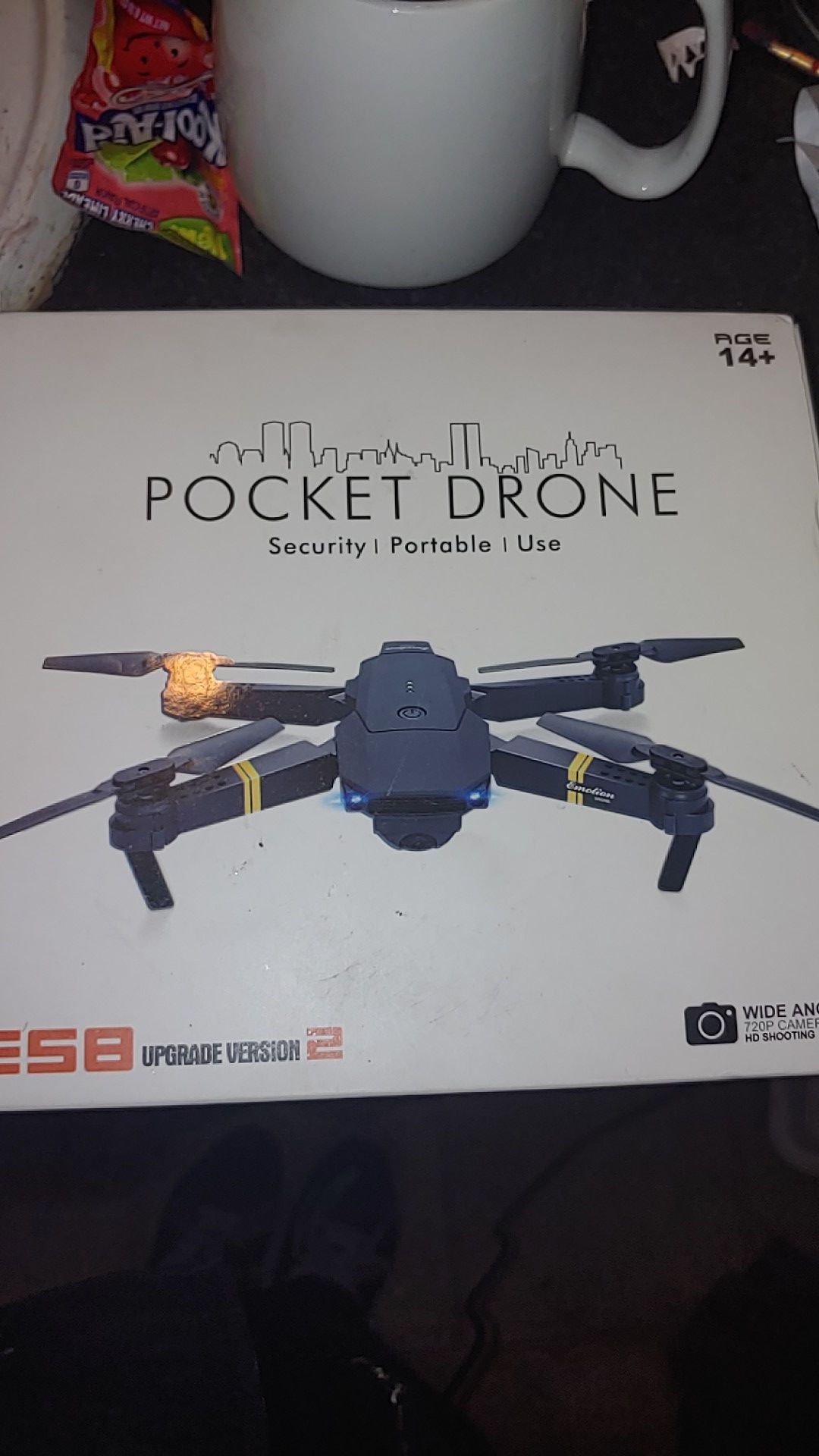 E58 mavic pro clone drone...lol