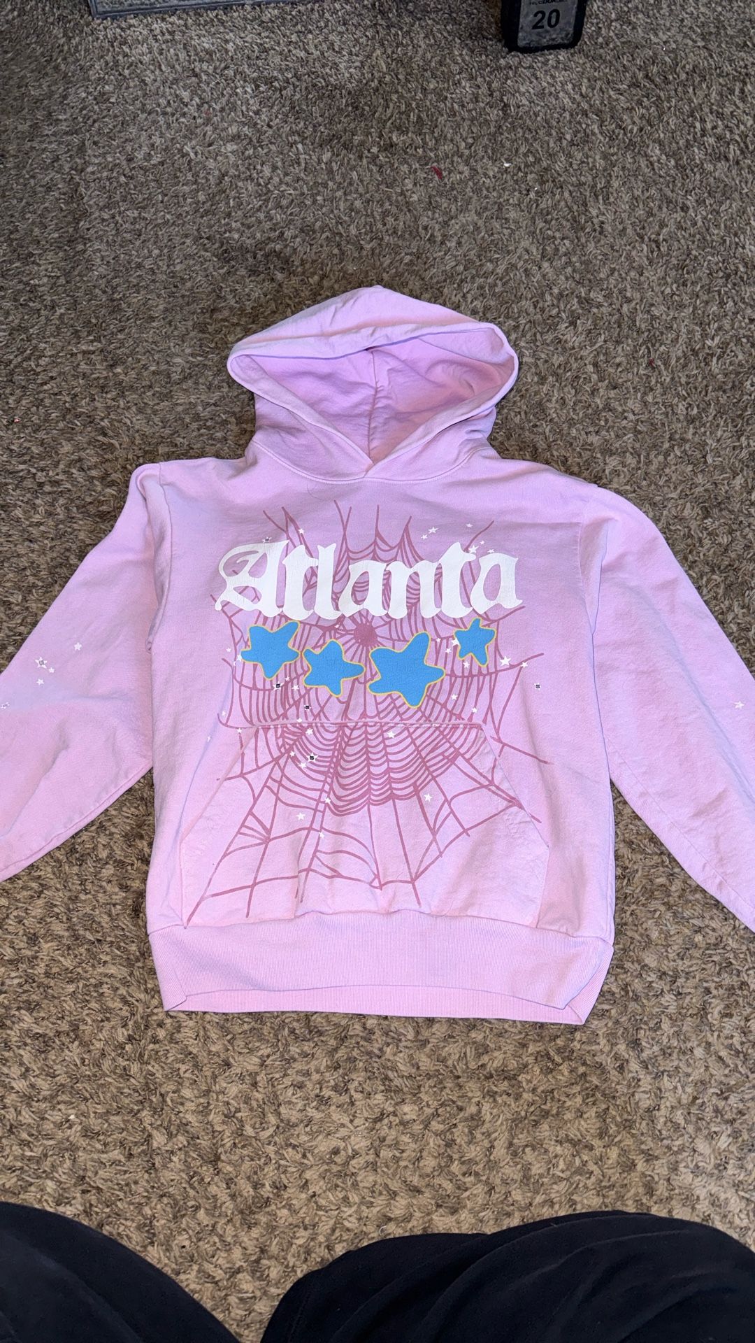 Sp5der Hoodie - Atlanta “Pink”