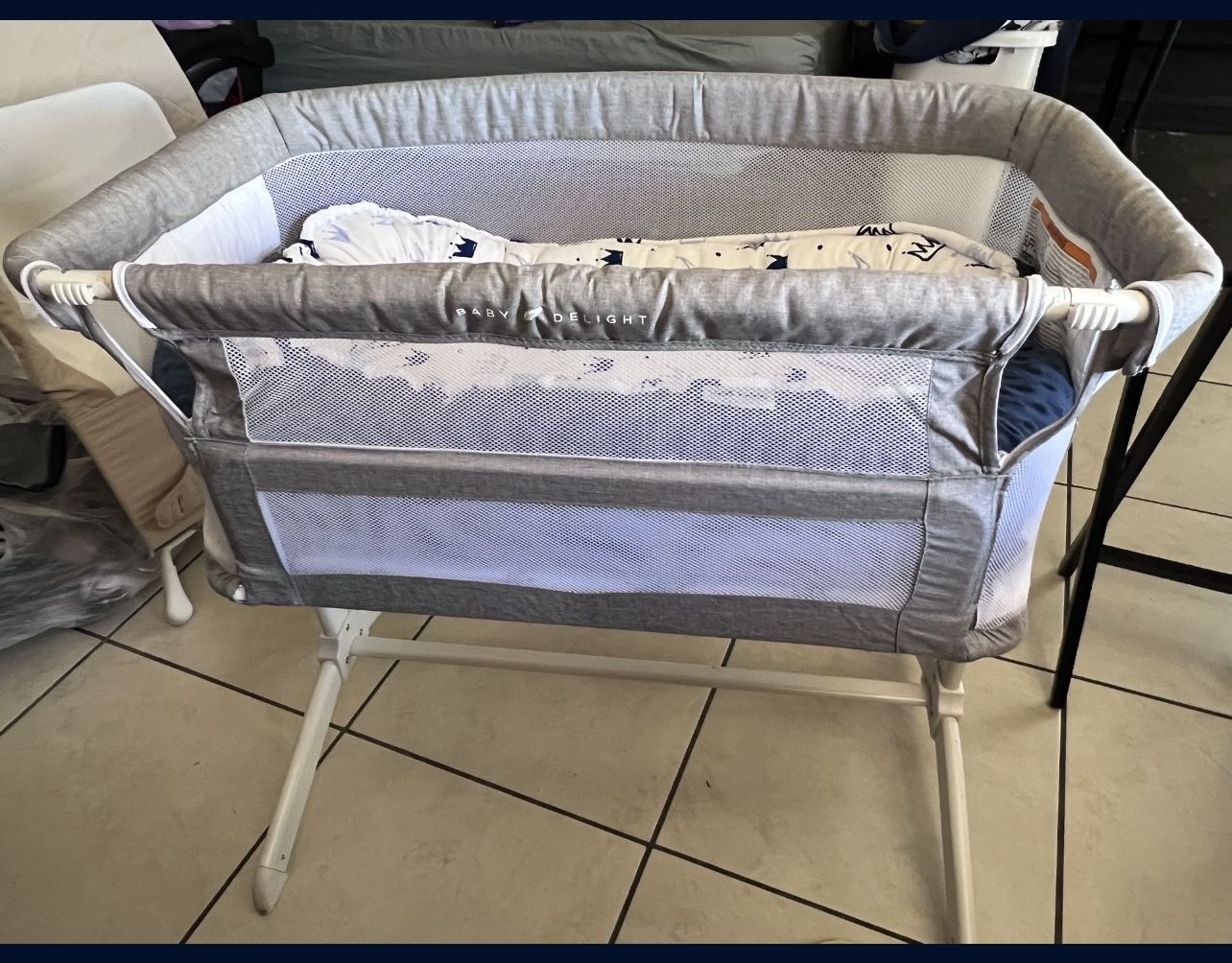 Baby Boy Clothes & Bedside Sleeper