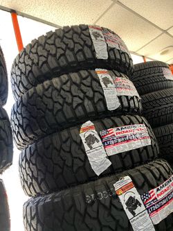 📲✔️265/75/16 vendo set de llantas nuevas América RT