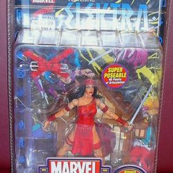 MARVEL LEGENDS ELEKTRA SERIES IV NEW TOY BIZ With COMIC BOOK 2003