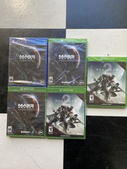 PS4 And XB1 Game Lot Sealed