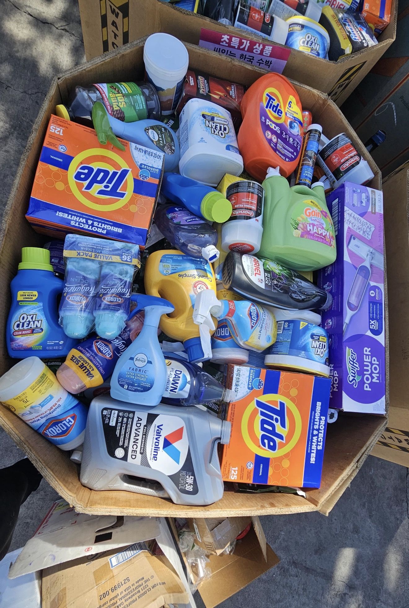 Pallets De Liquidos De Limpieza