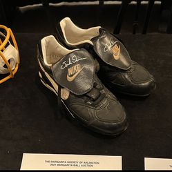 Spike Owens Signed Game worn Cleats 