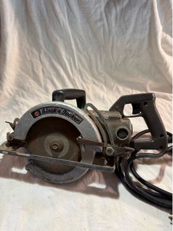 Black and Decker Professional Worm Drive Saw