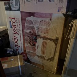 BRAND NEW Superyard Ultimate 8-Panel Gate TODDLEROO BY NORTH STATES