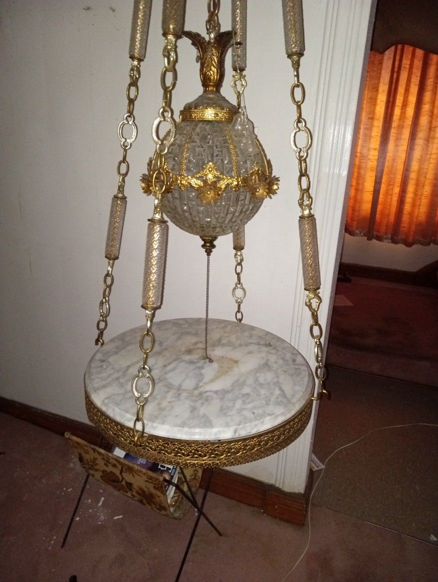 Mid Century Fuggitti Studios Hanging Lamp