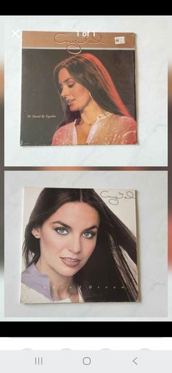 Crystal Gayle Vinyl LP Records Lot of 2
