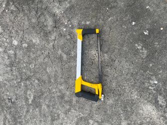 Yellow and Black Hacksaw