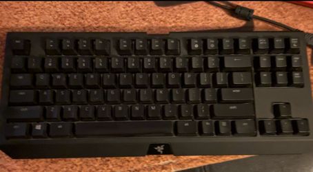 Razer BlackWidow TE Chroma V2 Yellow Linear Switches RGB Mechanical Keyboard
