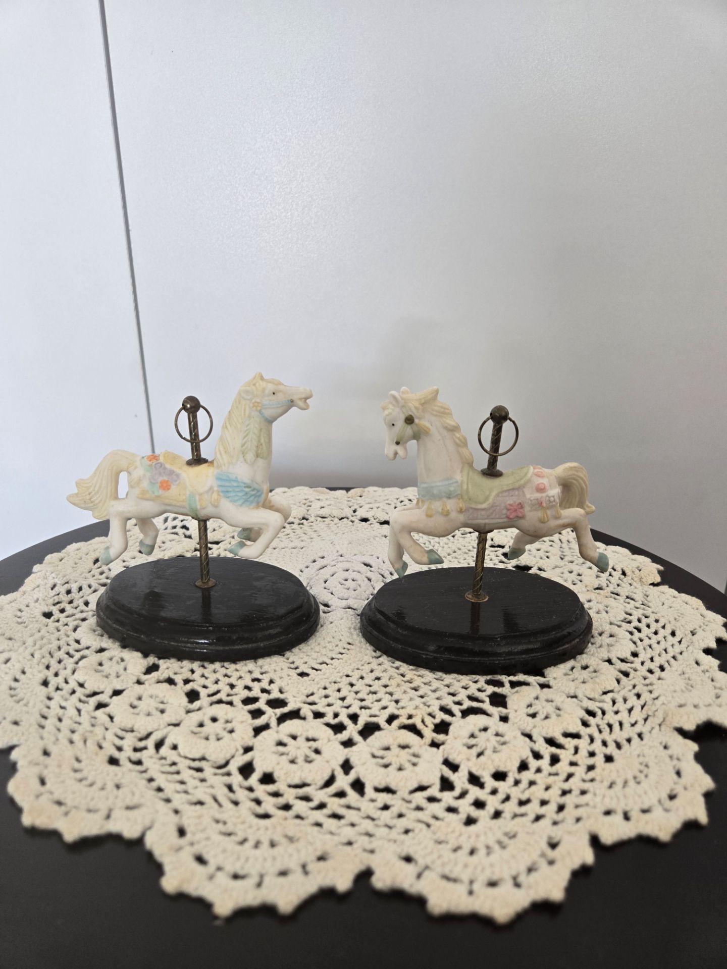 Vintage Carousel, horses.