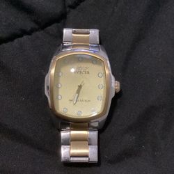 Invicta Gold And Silver Lupah Watch