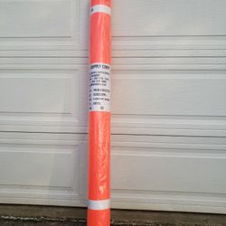 Florescent Orange Fabric Roll 50 Yards