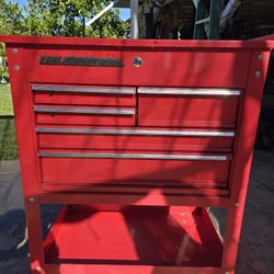 US GENERAL 5 DRAWERS TOOL BOX 2 KEYS 