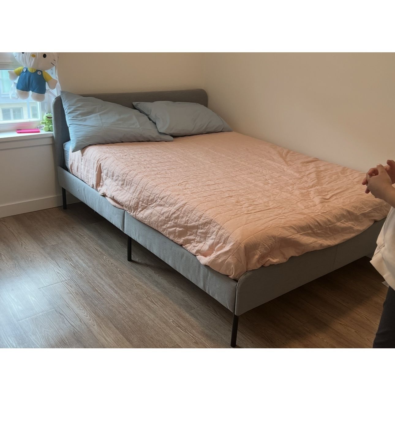 Full Size Upholstered Ikea Bed Frame