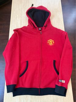 Men’s clothing-manchester united zipper jacket