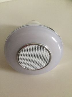 Blue Sky Wireless Bluetooth Built in Speaker 40watt EQ A19 warm white globe