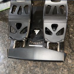 Thrust Master Rudder Pedals