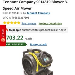 Floor Blower For Fast Drying 