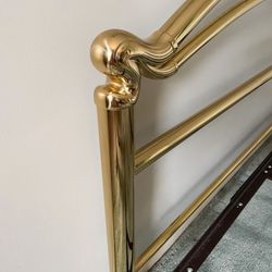 Italian Brass Bed, Queen
