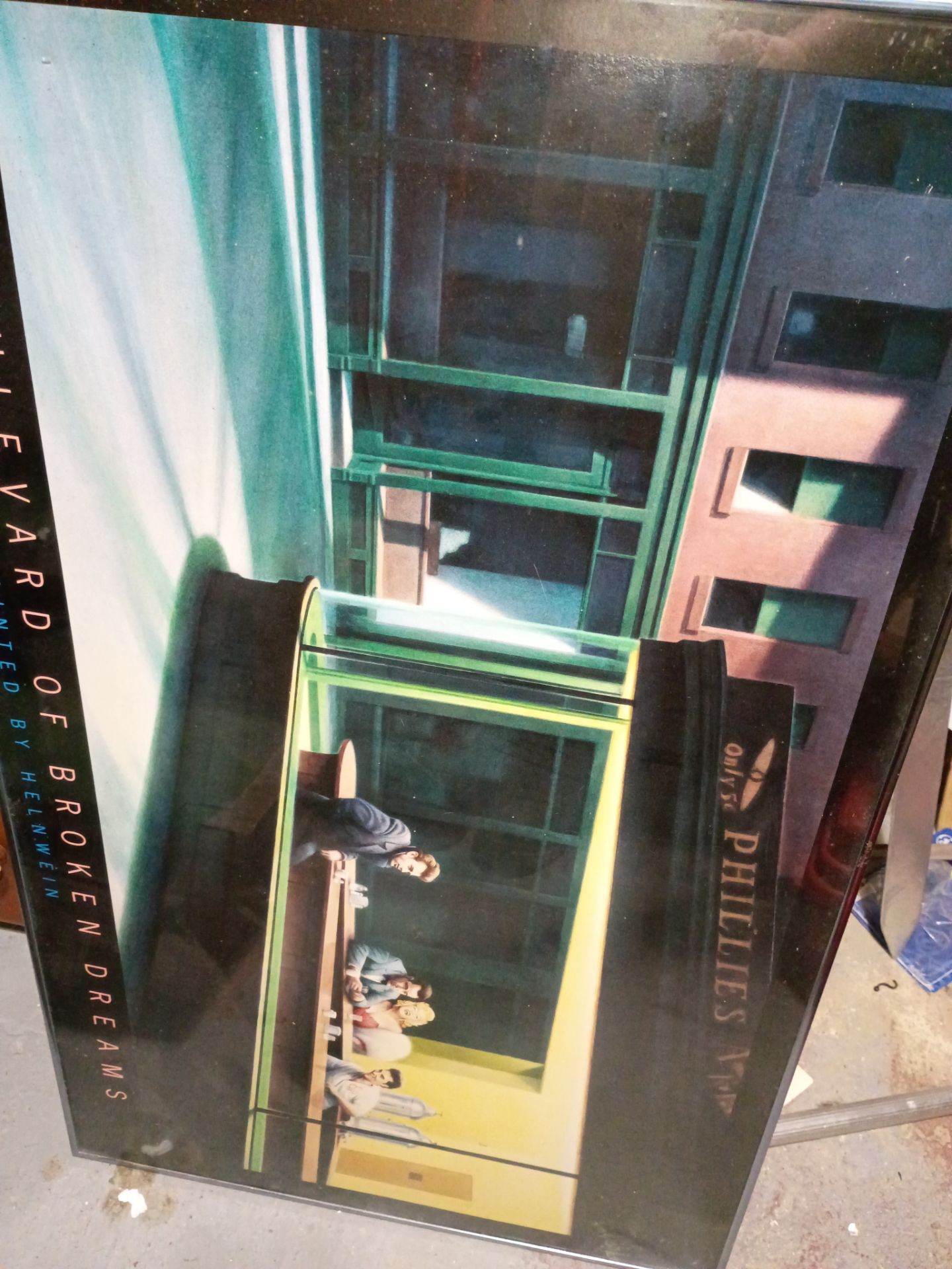 Blvd of broken dreams framed pic