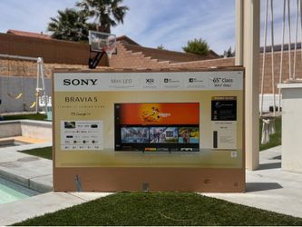 65XR50 65” Sony smart 4k mini led tv