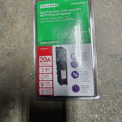 20 Amp Dual Function Circuit Breaker Sq. D