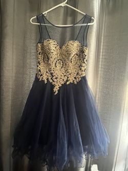 Vestido Azul Marino