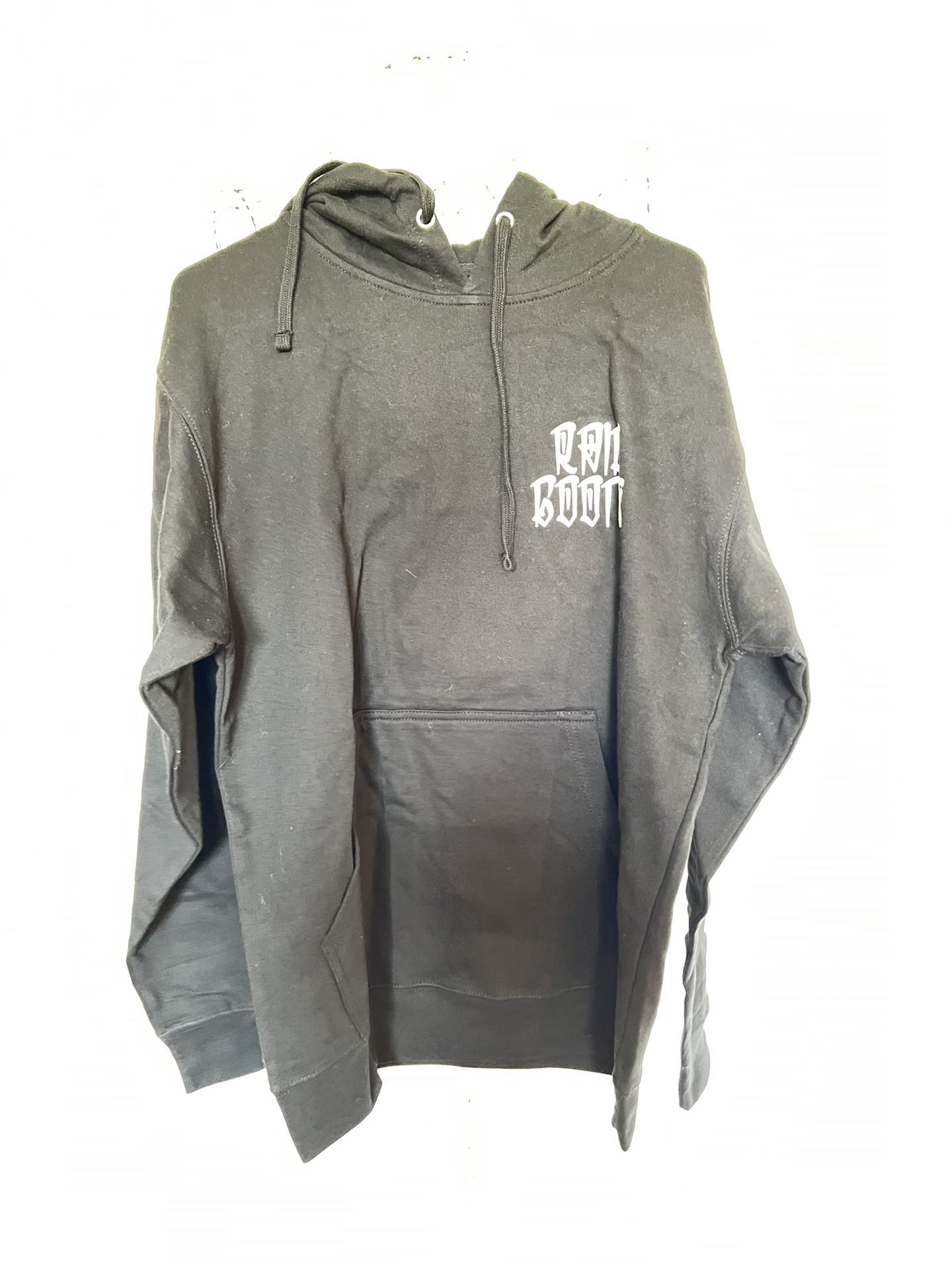 Raid Goons Skeleton Skull Coffin Black Hoodie Size M new