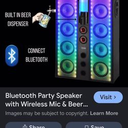 LED PARTY BLUETOOTH SPEAKER 
