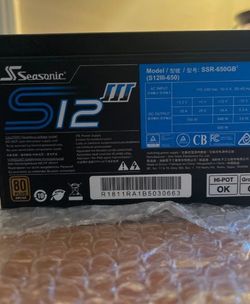 SeaSonic S12III 650W