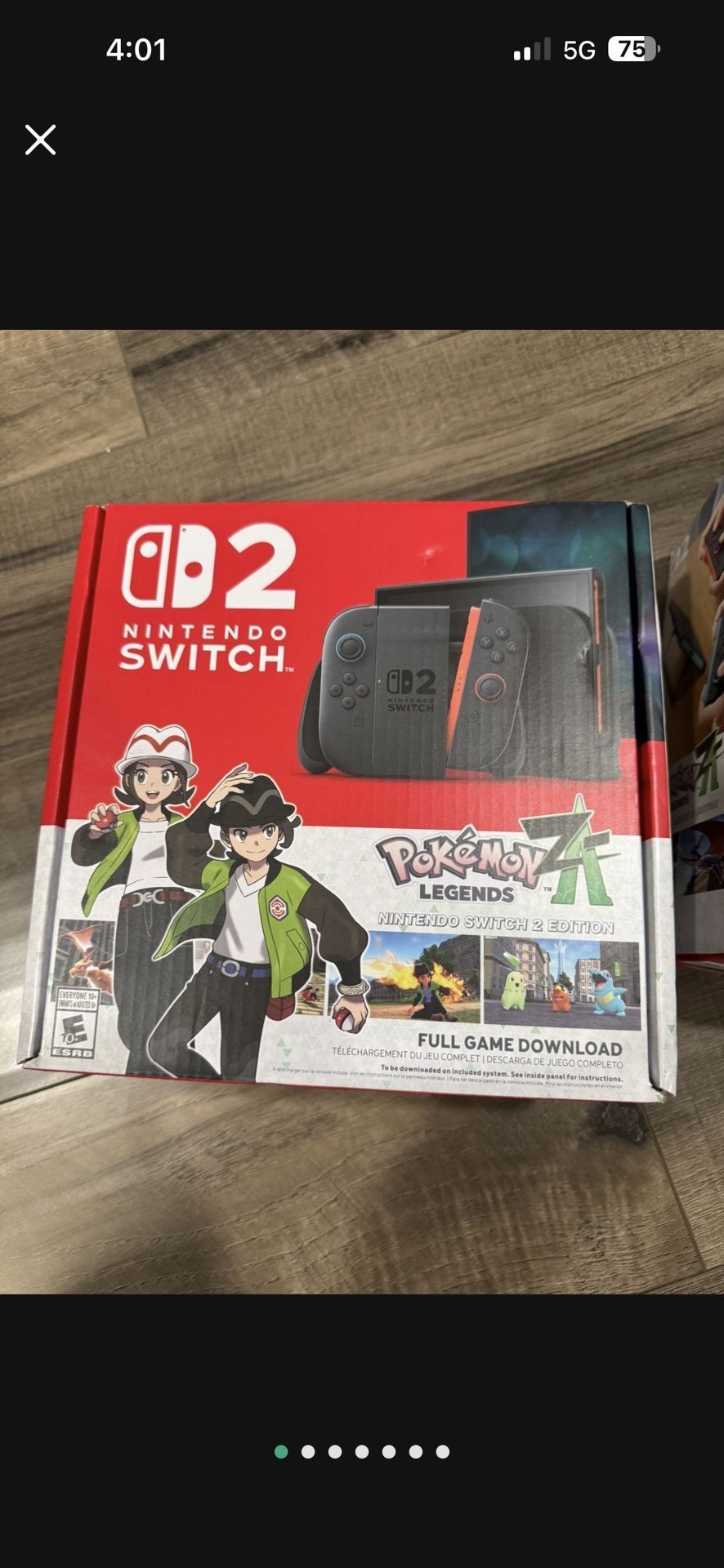 Nintendo Switch 2 Edition Bundle Switch 2 + Pokémon Legends: Z-A