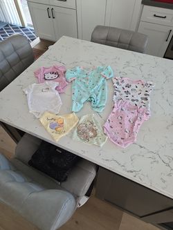 Newborn Baby Girls Clothes 0 To 3 Months See Description