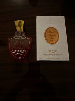 Creed royal princess  oud perfume empty bottle
