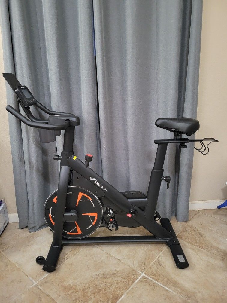 Merach S36 Magnetic Exercise Bike – New assembled out of box.