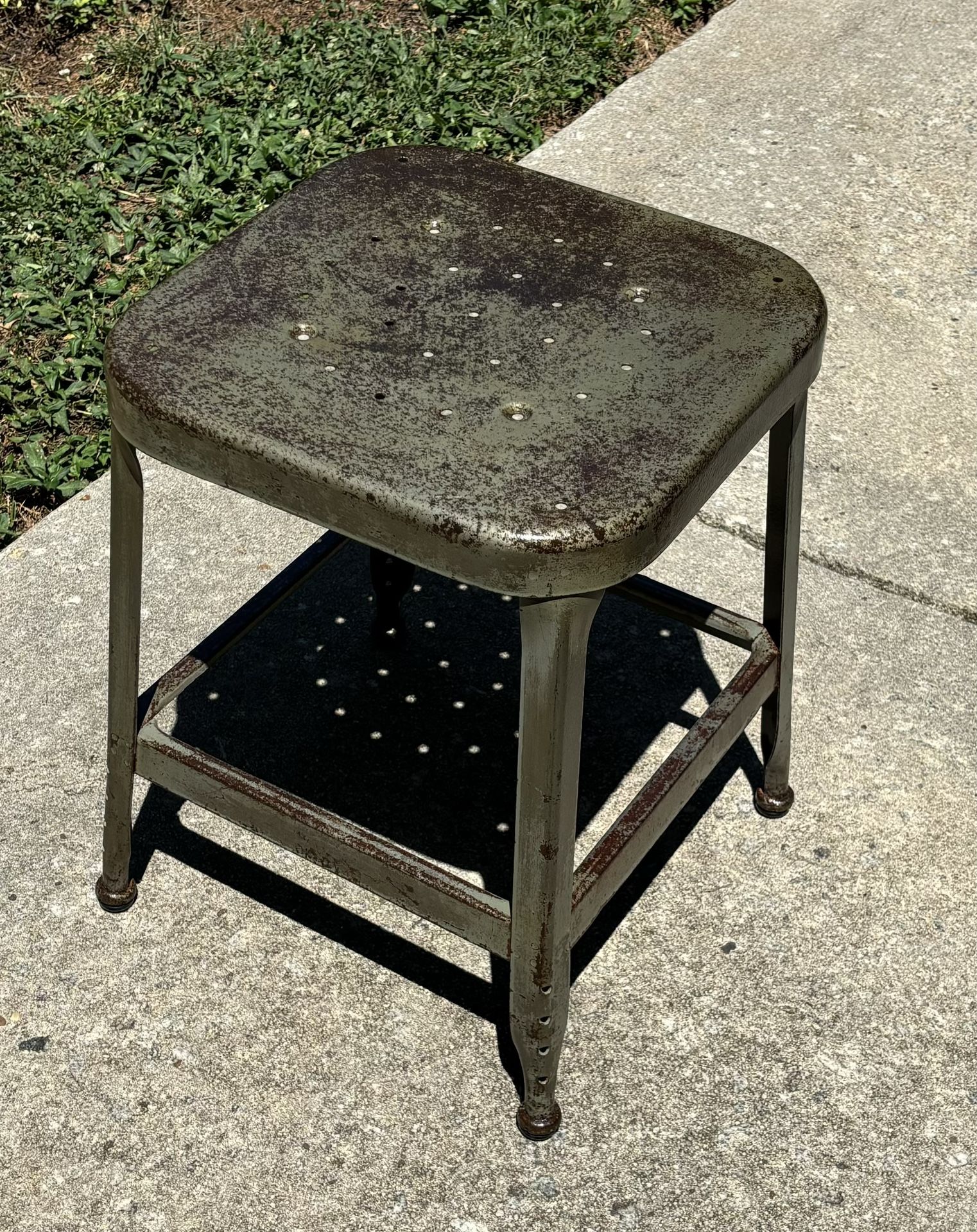 Vintage Lyon Industrial Stool