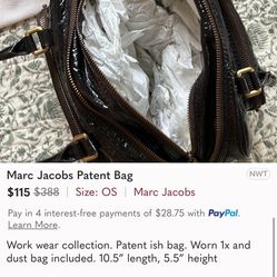 Patent Leather Marc Jacobs 