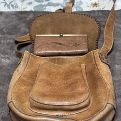 Rustic Look Patricia Nash Crossbody Bag With Wallet 