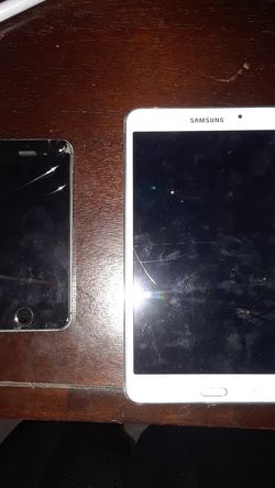 IPhone 5 and Samsung tab 4.0
