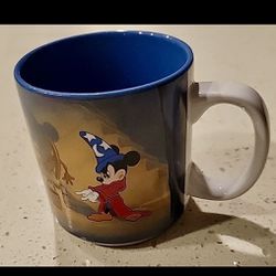 Disney Mickey Mouse Fantasia Sorcerer's Apprentice Coffee Cup Mug 