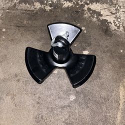 Seachoice 41520 River Boat Anchor, Cast Iron Black Vinyl Coated 20 Lbs.