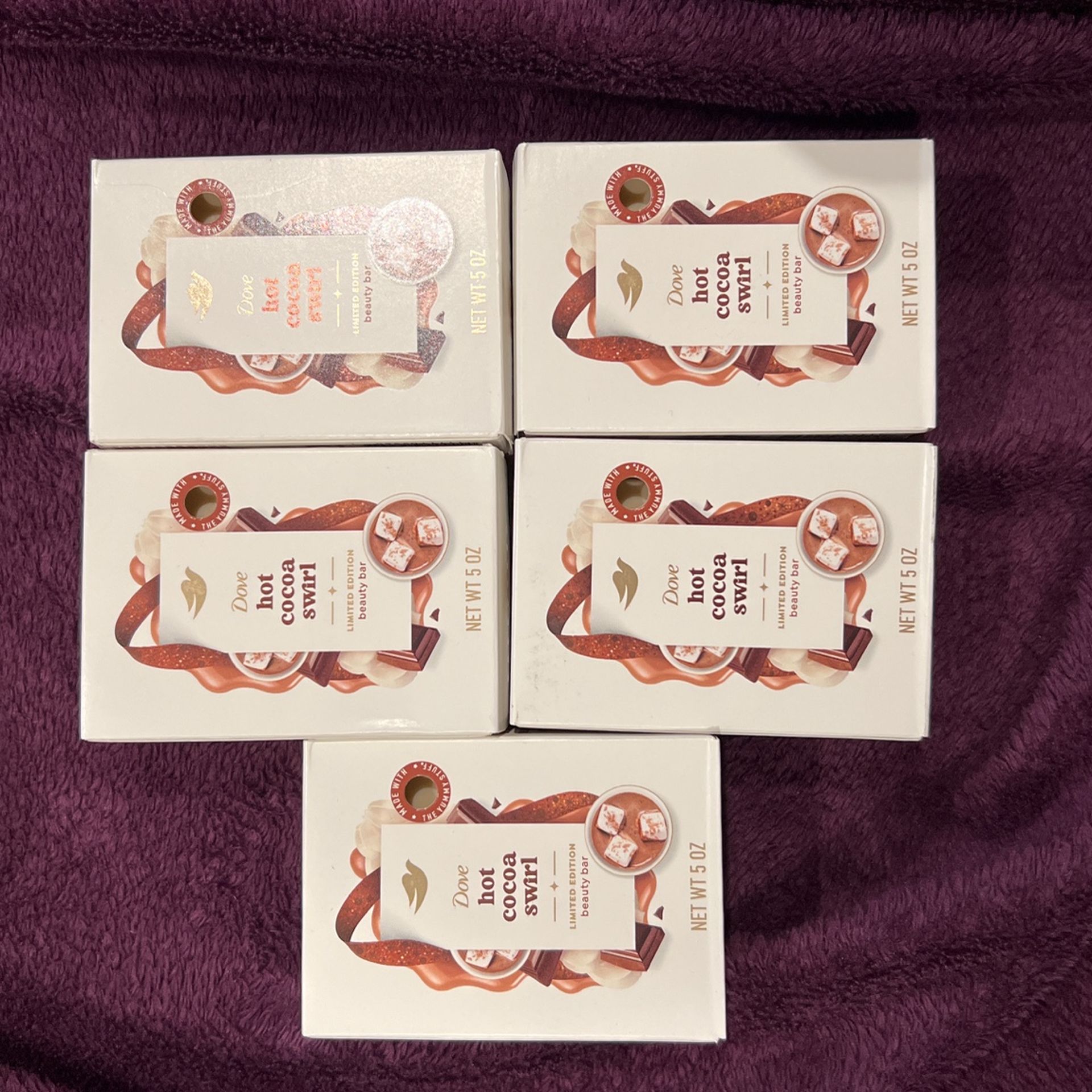 Dove Bar Soap, Hot Cocoa Swirl Fragrance