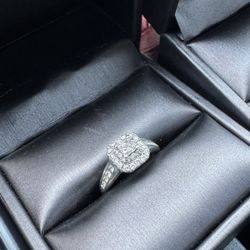 Engagement Ring & Wedding Band For Sale!  