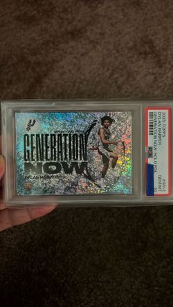 2025-26 Topps Dylon Harper Generation Now Holo Foil RC card PSA 10 Spurs