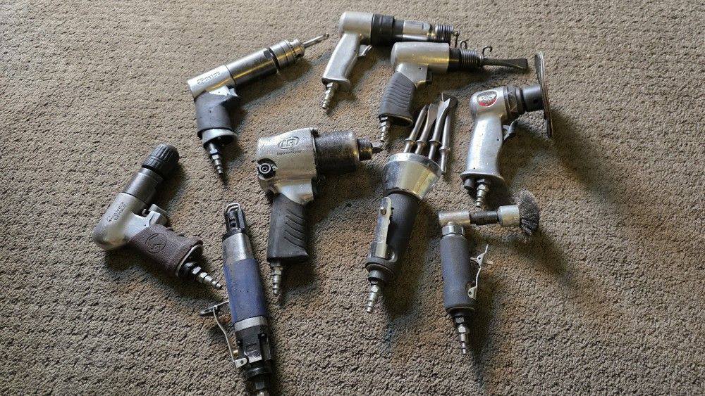 Set Of Pneumatic Tools