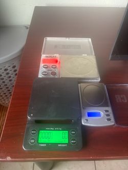 Lot of 3 Digital Scales