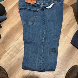 Men’s Button Up Jeans Size W34L30 $5.00