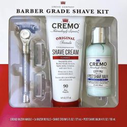 Cremo Barber Grade Shave Kit White Amazon's Choice for "cremo shave kit"